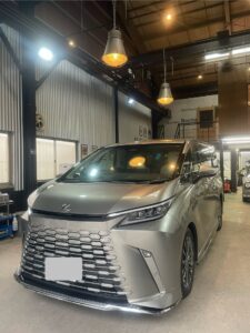 令和７年式　レクサス　LM 新車コーティング　Starexレザーシートコーティング