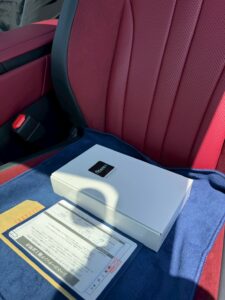 LEXUS RX350 Fスポーツ 新車のレザーシートコーティング