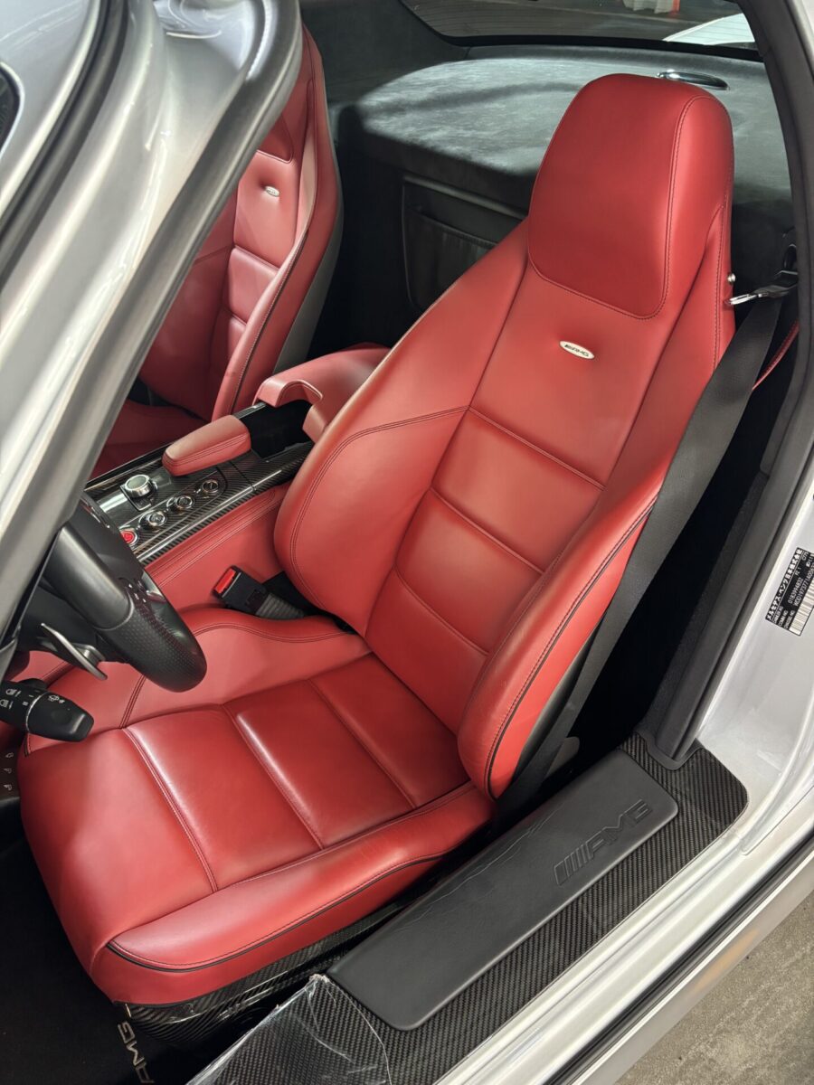 Mercedes-Benz SLS シートコーティング カーケアポート横浜