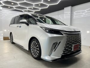 令和7年式　レクサスLM  革シート Starex水性シートコーティング施工