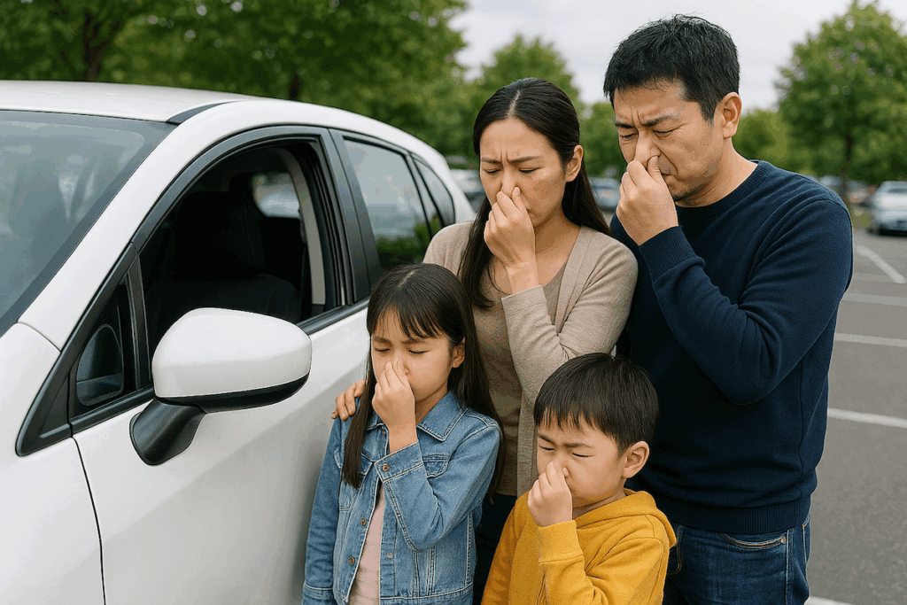 群馬県富岡市で、こんな「車内のニオイ」で困っていませんか?