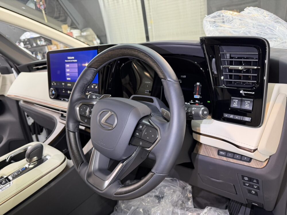 LM フロントシート レザーコーティング施工