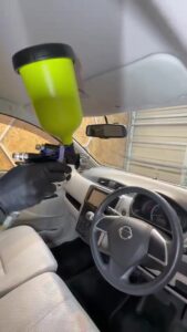 まさに「吹き付ける空気清浄機」！RANZAN BASEがナノゾーンコートモビリティを導入しました