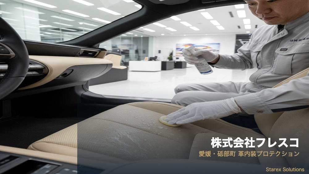 フレスコ 高級車革シート保護