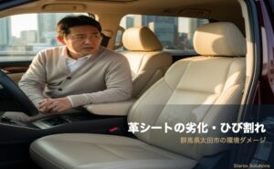 【太田市】上州からっ風で傷んだシートを復活させる方法｜セノキモータースに聞く内装ケア
