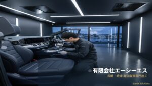 長崎の塩害環境に耐えるLexus・Mercedes革シート保護
