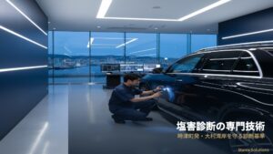 長崎で初めての革シートコーティング｜施工の流れ