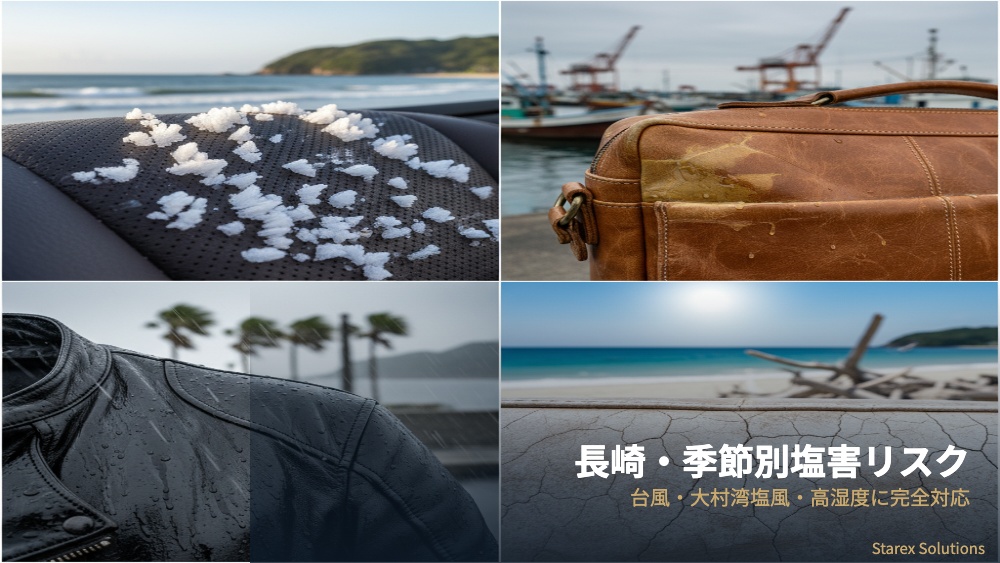 大村湾の地形と季節風の流れ