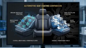 水性コーティングvsガラスコーティング — 革シートに使うべきは本当にどちらか