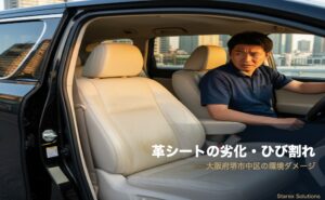 大阪・堺の車内シートが抱える3大悩み