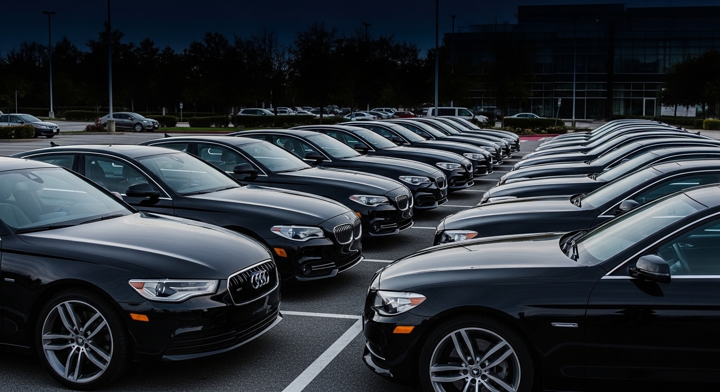 鳥取の法人フリート車両のシート一括保護イメージ