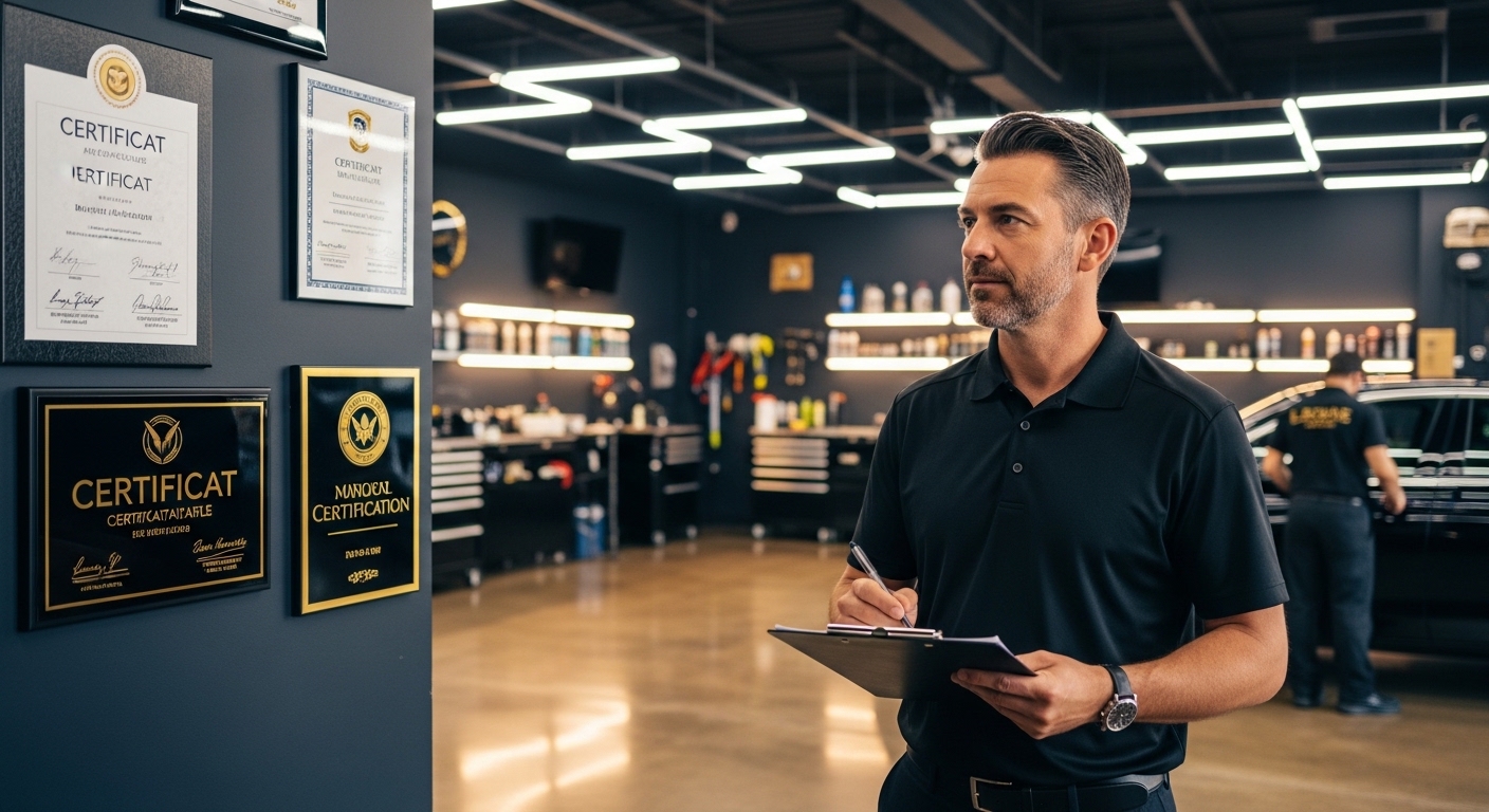 鳥取でシートコーティング認定店を選ぶための5つのチェックポイントイメージ