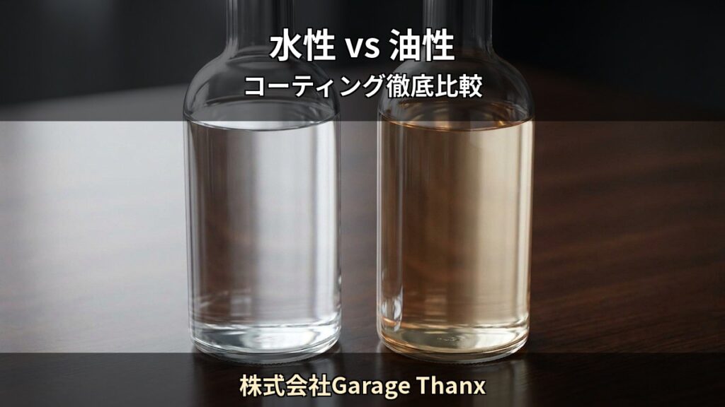 株式会社Garage Thanx T07 アイキャッチ / 水性 vs 油性