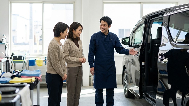 Starex 施工後 3 年経過したシートと未施工シートの比較イメージ
