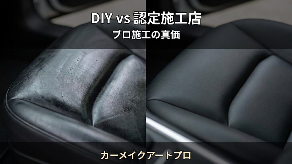 カーメイクアートプロ T08 アイキャッチ / DIY vs 認定施工店
