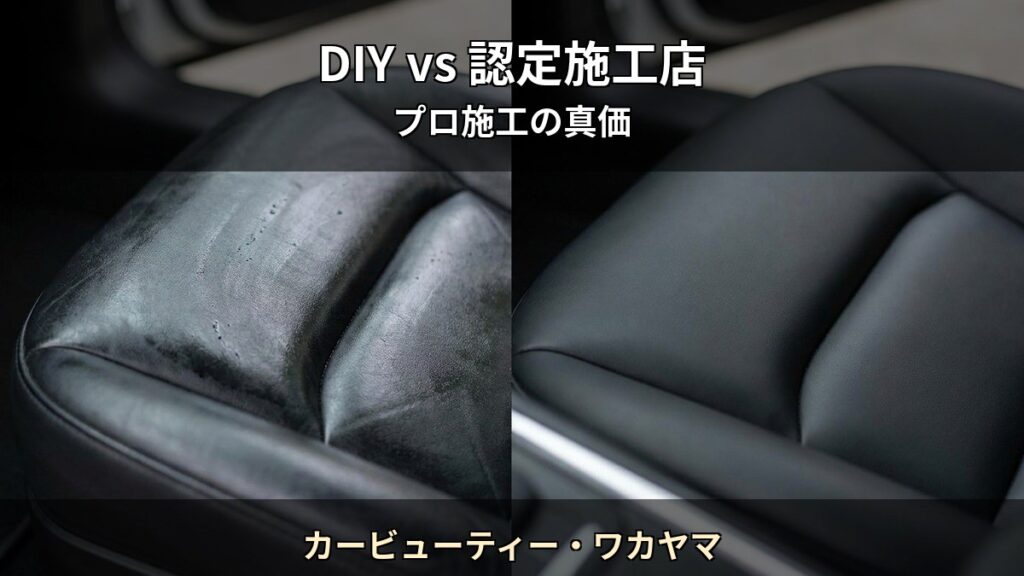 カービューティー・ワカヤマ T08 アイキャッチ / DIY vs 認定施工店