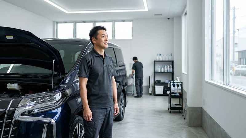 Starex 施工後 3 年経過したシートと未施工シートの比較イメージ