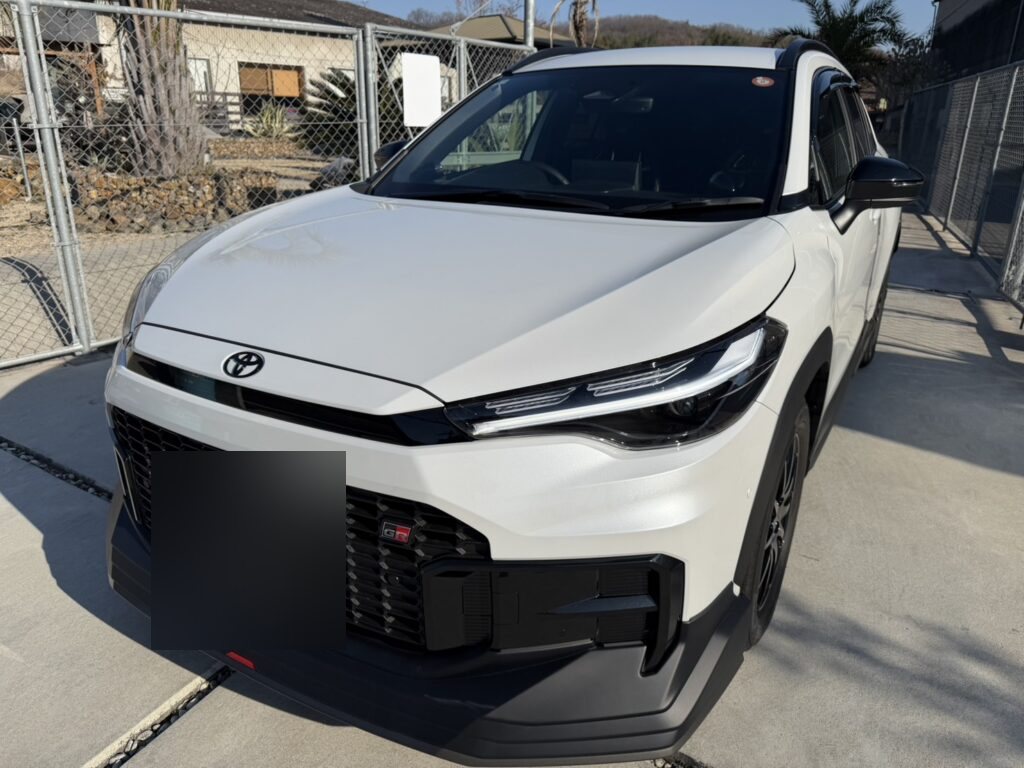 カローラクロス GR 新車 2025年登録11月 ブラック×ブランノーブ